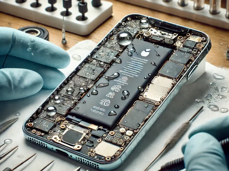 iphone 16 pro water damage