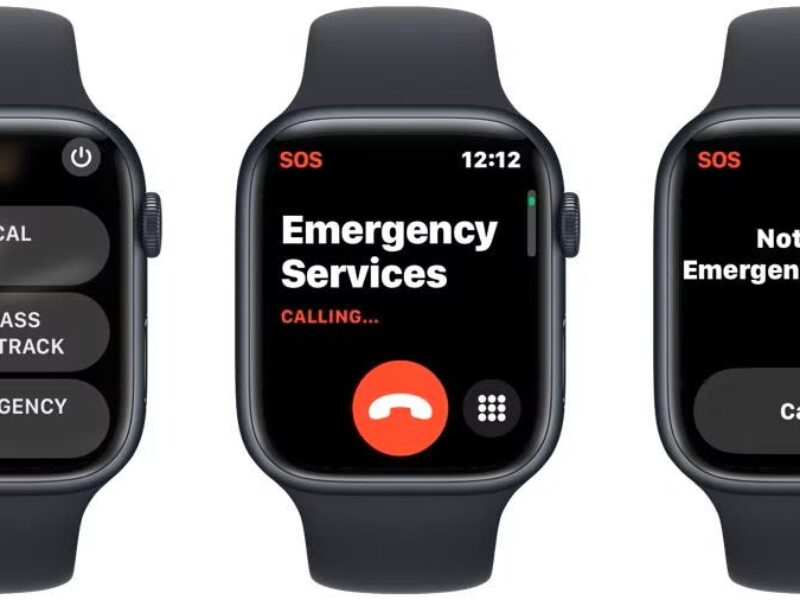 Apple Watch Ultra emergency SOS