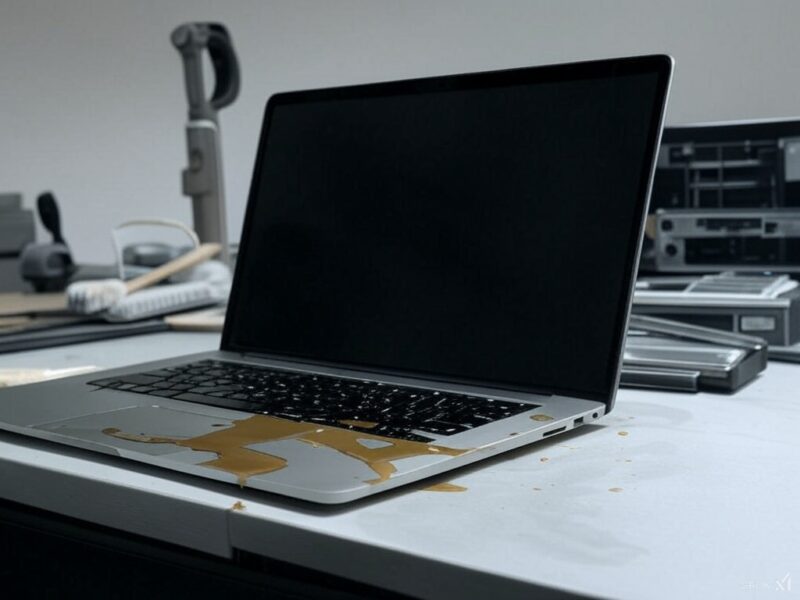 laptop water damage repair Dubai