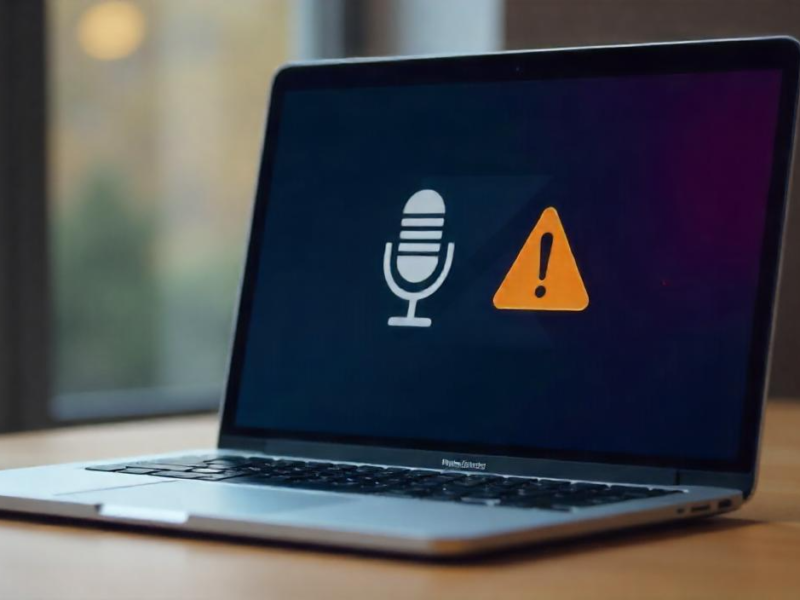 MacBook Pro M4 microphone not working