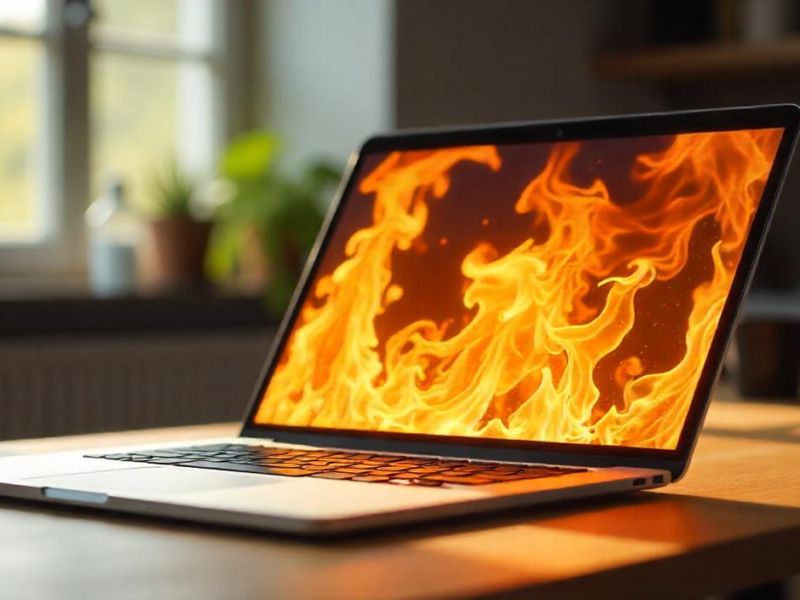 MacBook Air M3 overheating