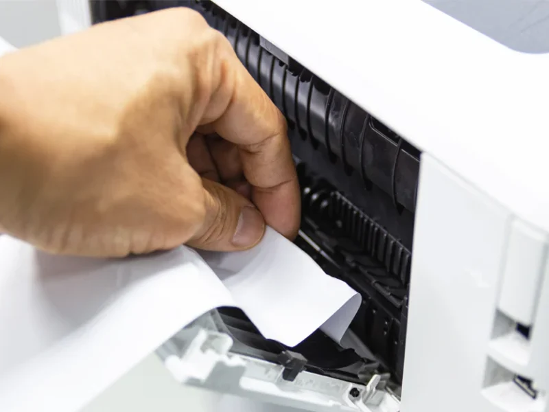 Paper Jams on HP Printers