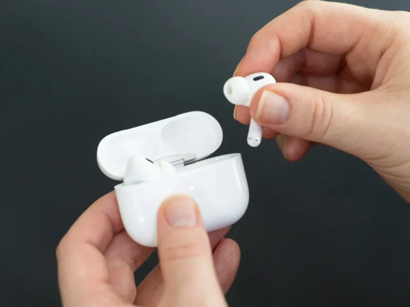 use one AirPod at a time
