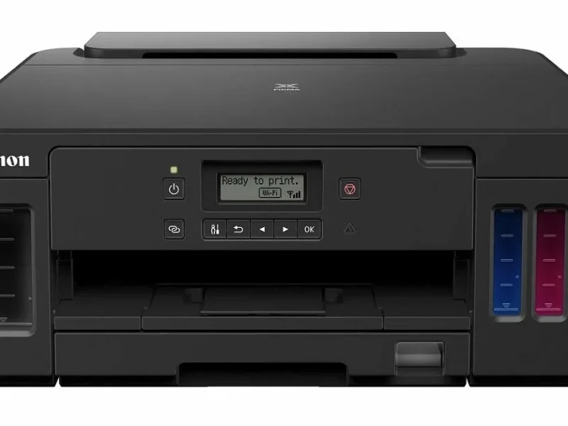 Canon Pixma G5070 printing blank pages