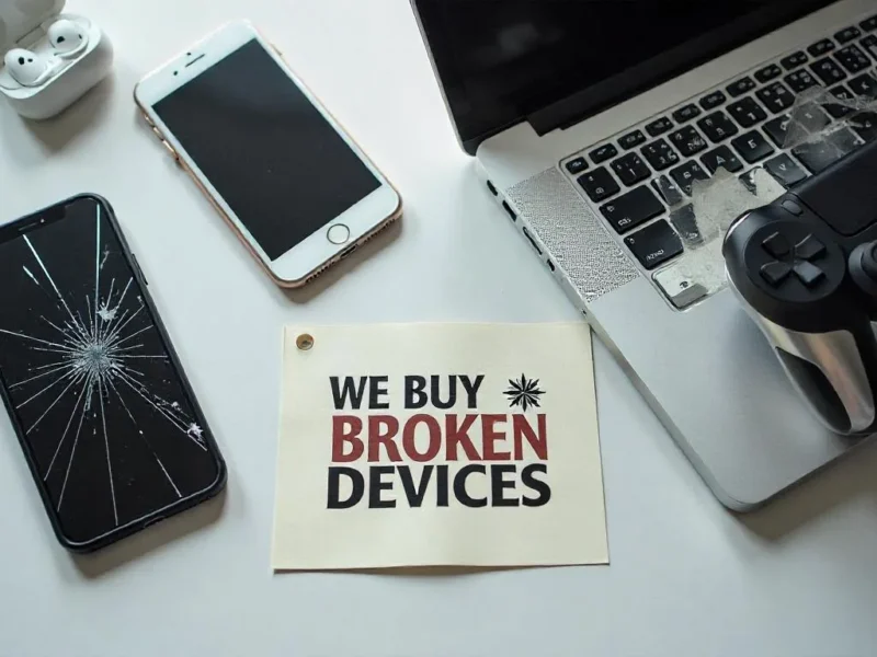 Selling Broken Devices