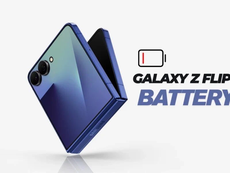 Galaxy Z Flip 7 battery drain fix in dubai