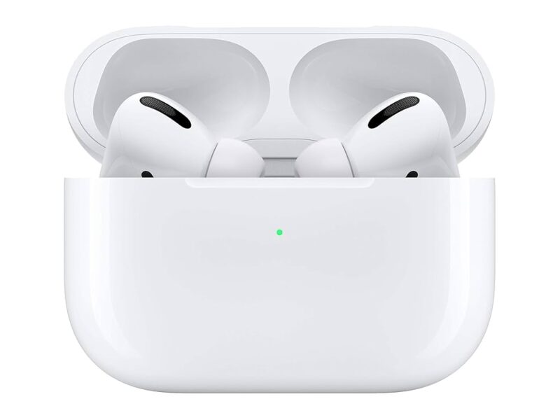 Technician repairing Apple AirPods in Dubai using professional tools