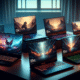 Gamer using a high-performance laptop for gaming, highlighting mistakes to avoid when choosing a laptop.
