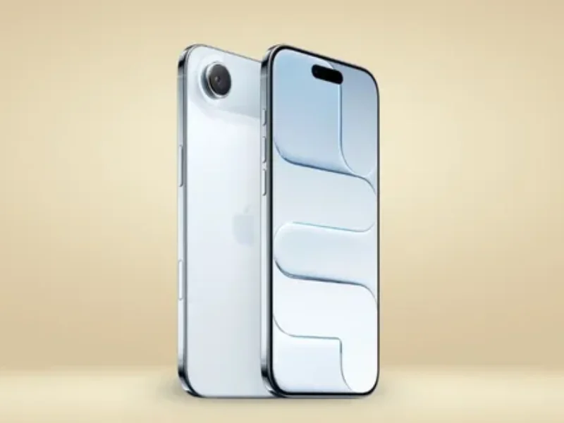 Technician repairing an iPhone 17 air speaker not working issue at a professional service center.