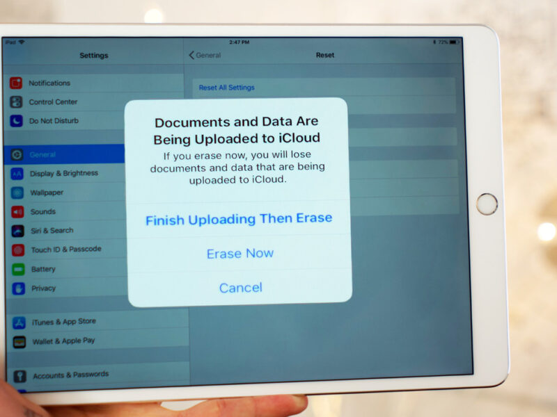 How to back up and restore your iPad safely step-by-step.