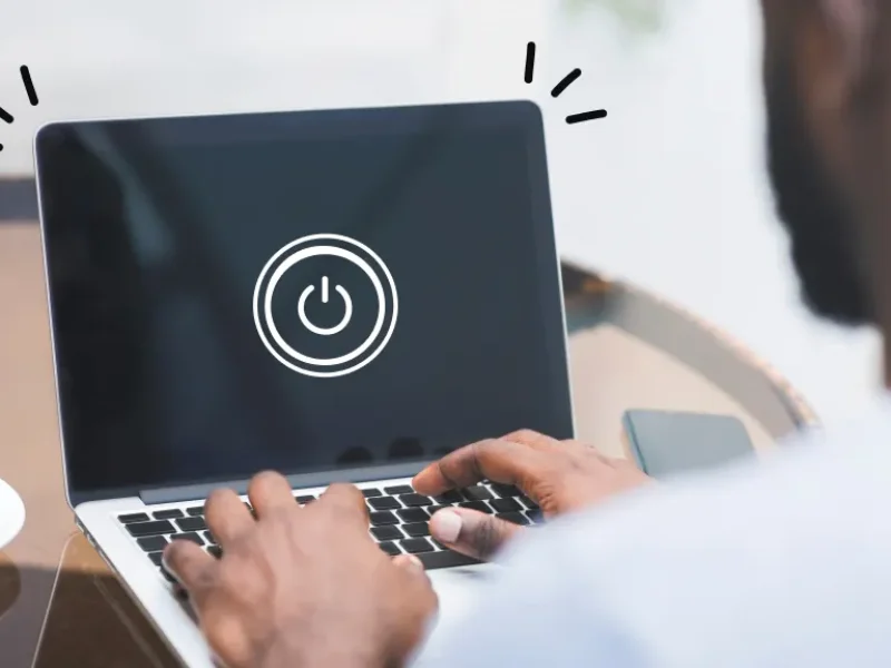 Laptop keeps turning off suddenly battery and power reset guide.