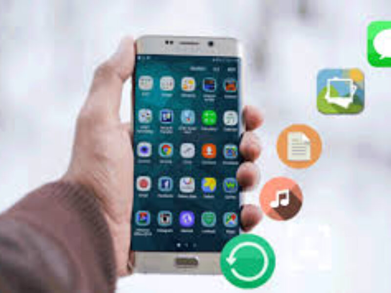 Samsung phone data recovery solutions illustration.