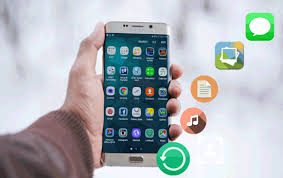 Samsung phone data recovery solutions illustration.