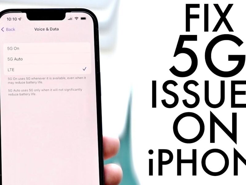 iPhone 5G/4G Not Stable – Network Reset and Repair Guide.