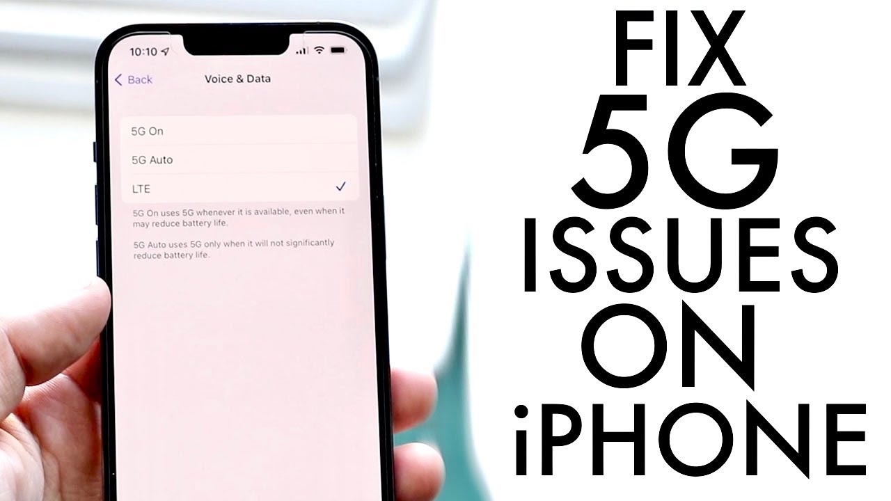 iPhone 5G/4G Not Stable? Network Reset & Repair Tips