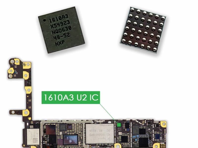 iPhone Charging IC / Tristar Fault diagnosis and repair in Dubai.