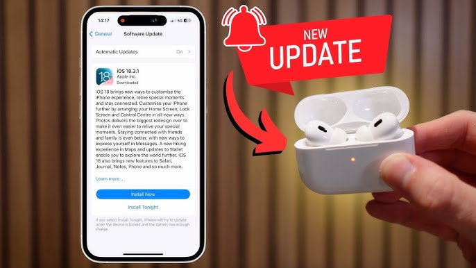 AirPods Not Updating? Firmware Update Problems & Repair Tips