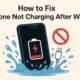 apple device charging issues caused by water damage