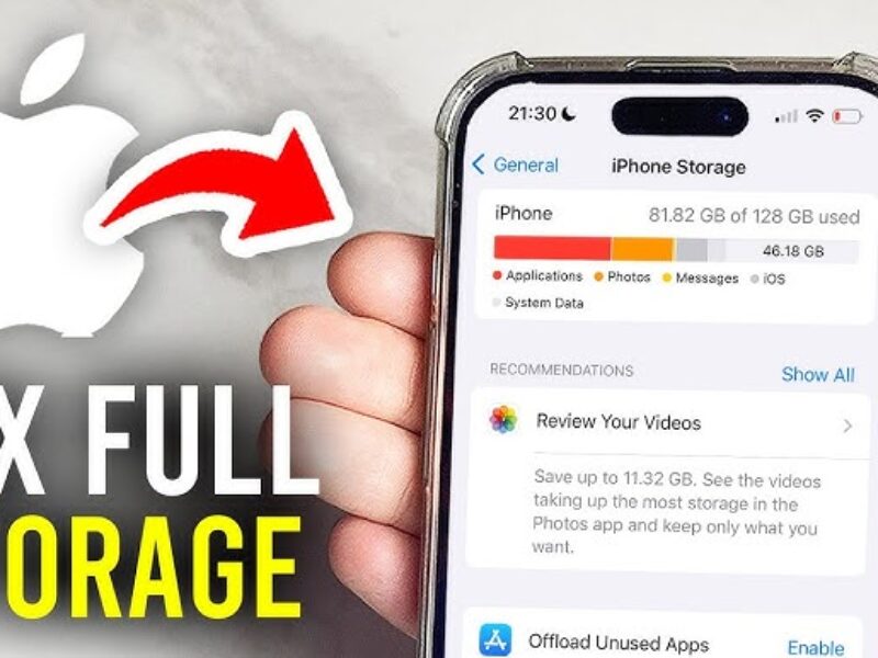 Apple Storage Full? Easy Solutions to Free Up Space Fast.