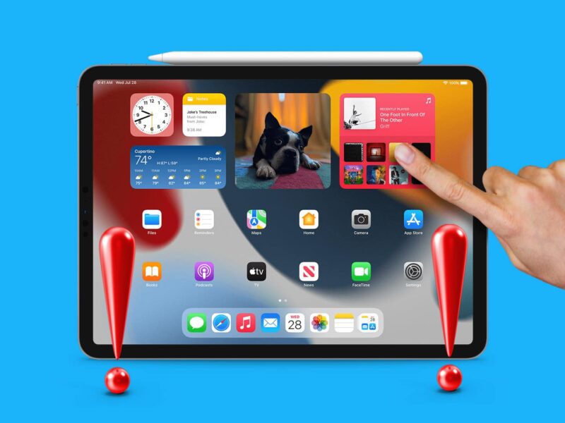 iPad screen touch issues causing unresponsive display