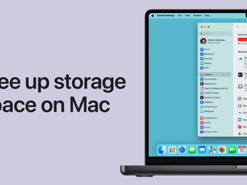 macbook internal storage full issues