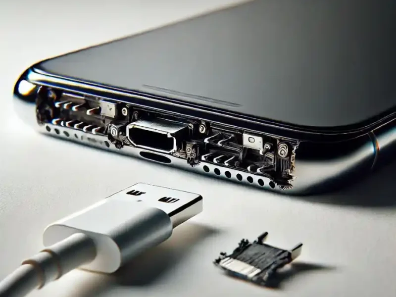 mistakes that damage phone charging ports