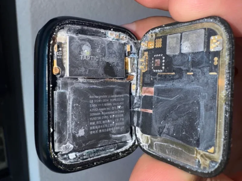 professional Apple Watch internal corrosion cleaning