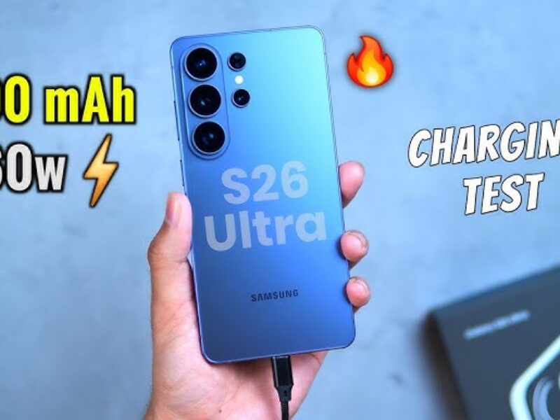 Samsung Galaxy S26 Ultra 60W Charging Test: 0 to 75% in 30 Minutes?